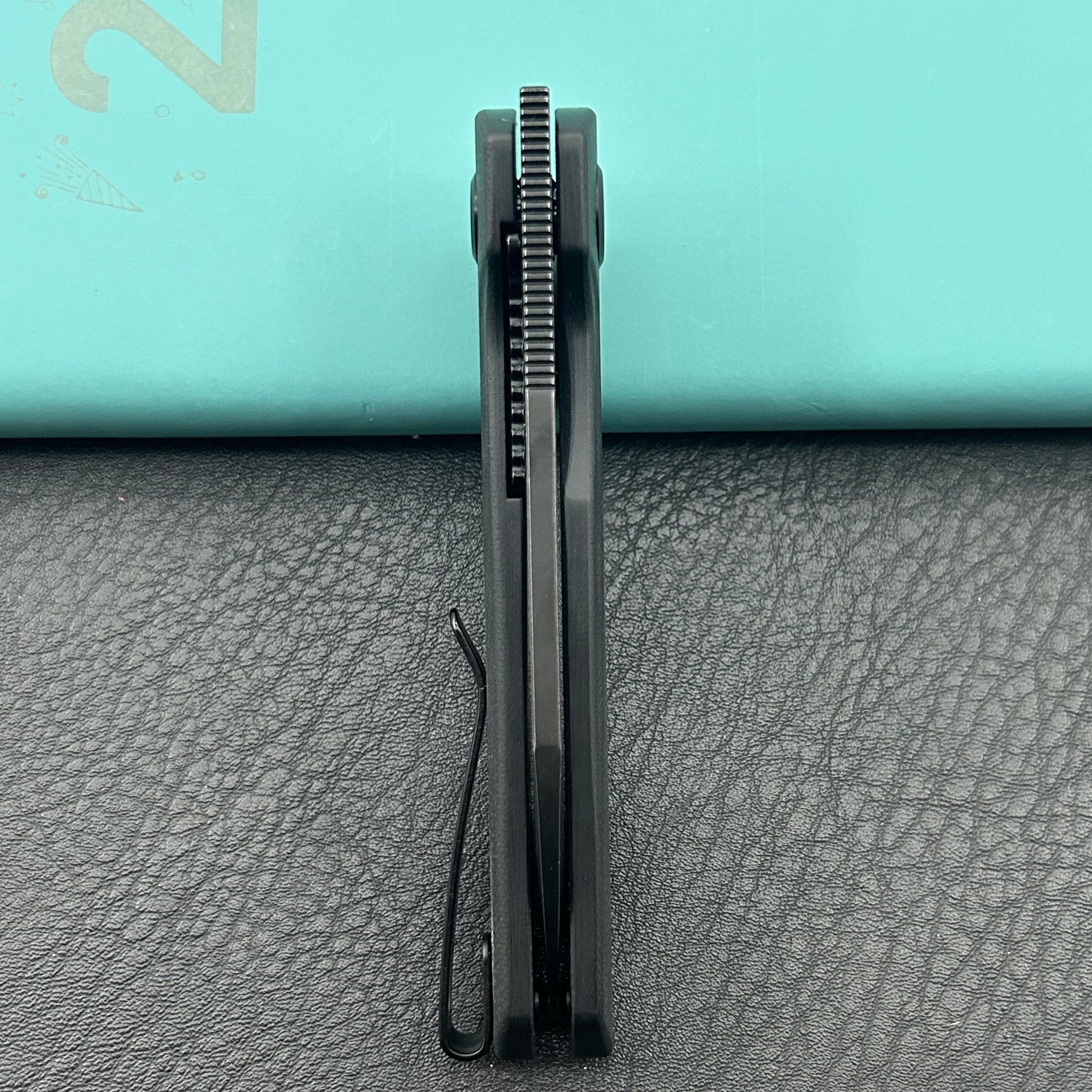 KUBEY knife KU321X Royal Linerlock Blackout  Folding Knife