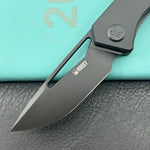 KUBEY knife KU331S Thalia Linerlock Blackout   Folding Knife