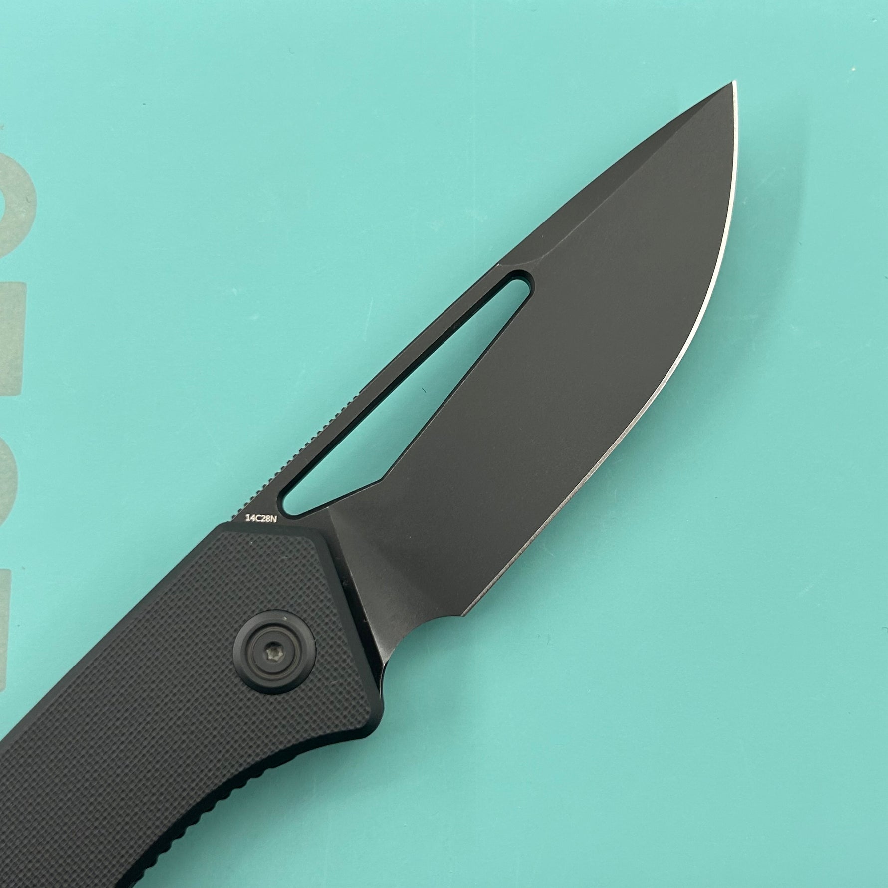 KUBEY knife KU331S Thalia Linerlock Blackout   Folding Knife
