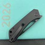 KUBEY knife KU331S Thalia Linerlock Blackout   Folding Knife