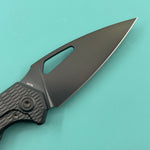 KB KNIVES KB286E Coeus Outdoor Folding Knife Regulr DLC Titanium Handle 3.11" Regular DLC M390 Blade