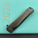 KB KNIVES  KB429C Pyramid Folding Knife Regular DLC Titanium Handle 3.54'' Regular DLC M390 Blade