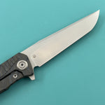 KB KNIVES  KB429B Pyramid Folding Knife Flame Titanium Handle 3.54'' Beadblast M390 Blade