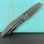 KB KNIVES KB419C Protocol Folding Knife Regular DLC Titanium Handle 3.35'' Regular DLC M390