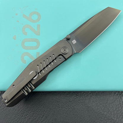 KB KNIVES KB419C Protocol Folding Knife Regular DLC Titanium Handle 3.35'' Regular DLC M390