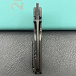 KB KNIVES KB419C Protocol Folding Knife Regular DLC Titanium Handle 3.35'' Regular DLC M390