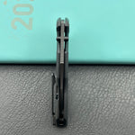 KB KNIVES KB459C Mantra Folding Knife Black PVD Titaniuim Handle 3.27'' DLC M390 Blade