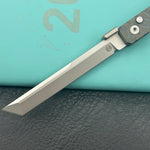 KB KNIVES KB243E Prism Folding Knife Flame Titanium Handle 3.54" Beadblast M390 Blade