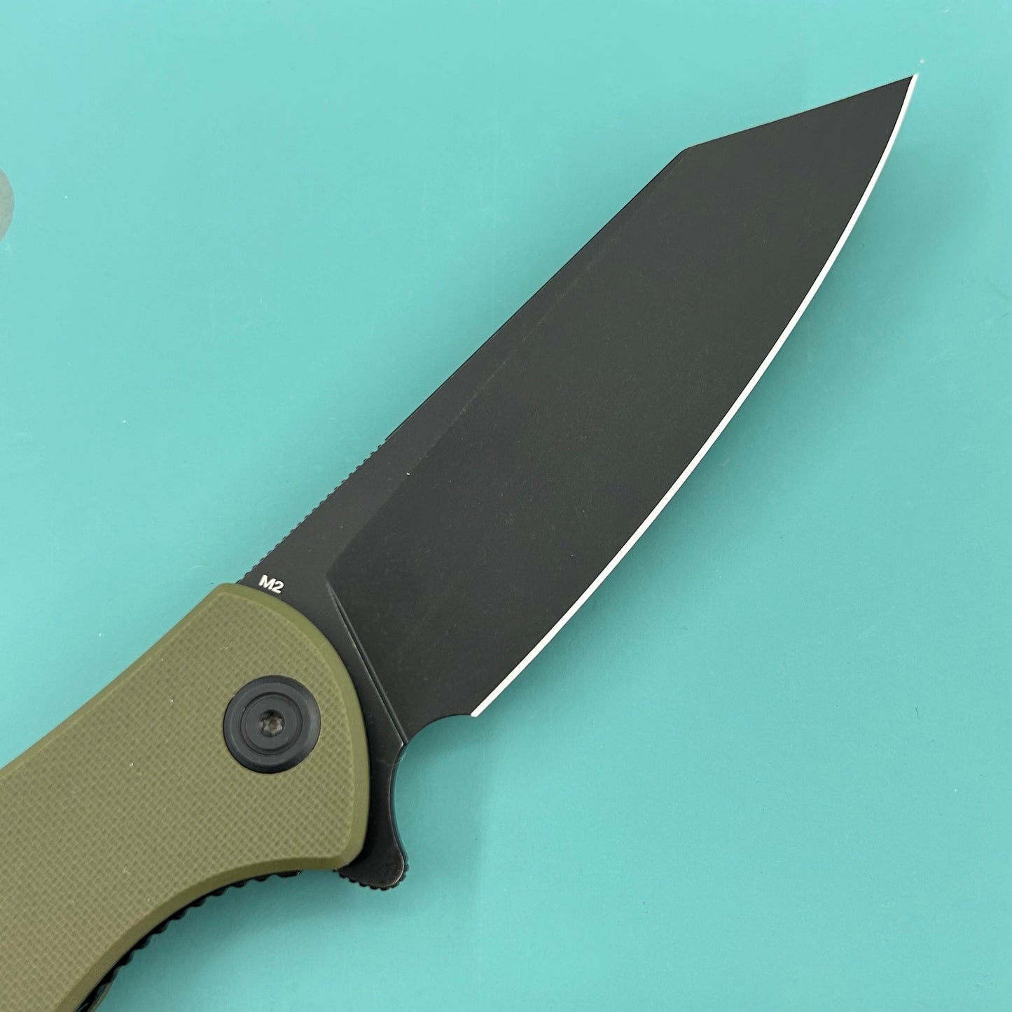 KUBEY knife KU158L  Flash Linerlock Black Green