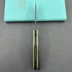 KUBEY knife KU158L  Flash Linerlock Black Green
