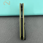 KUBEY knife KU158L  Flash Linerlock Black Green