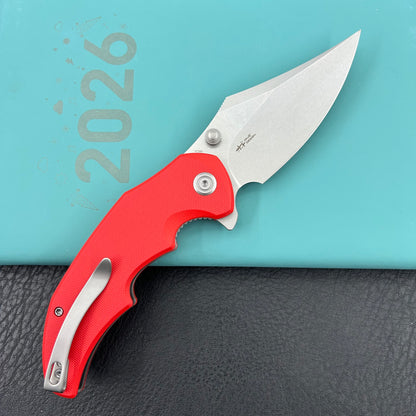 KUBEY knife KU181H Ceto Linerlock Red  Folding knife