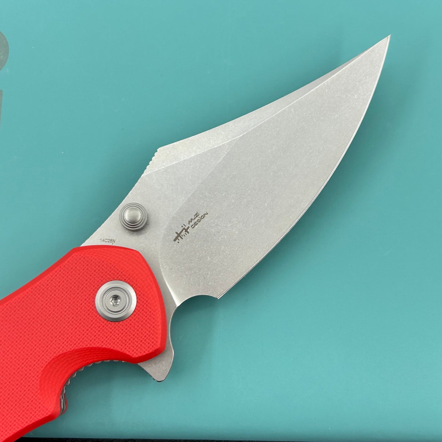 KUBEY knife KU181H Ceto Linerlock Red  Folding knife