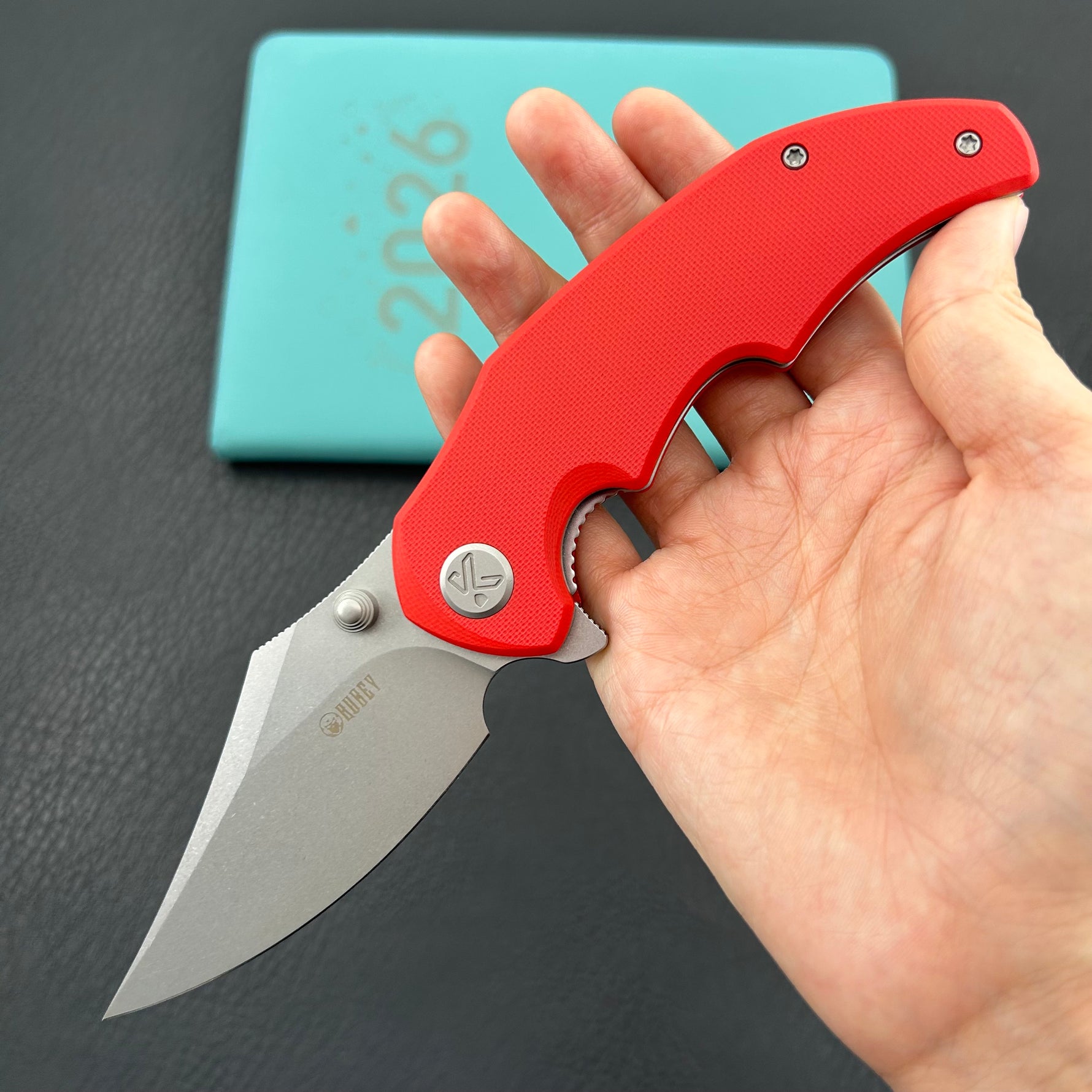KUBEY knife KU181H Ceto Linerlock Red  Folding knife