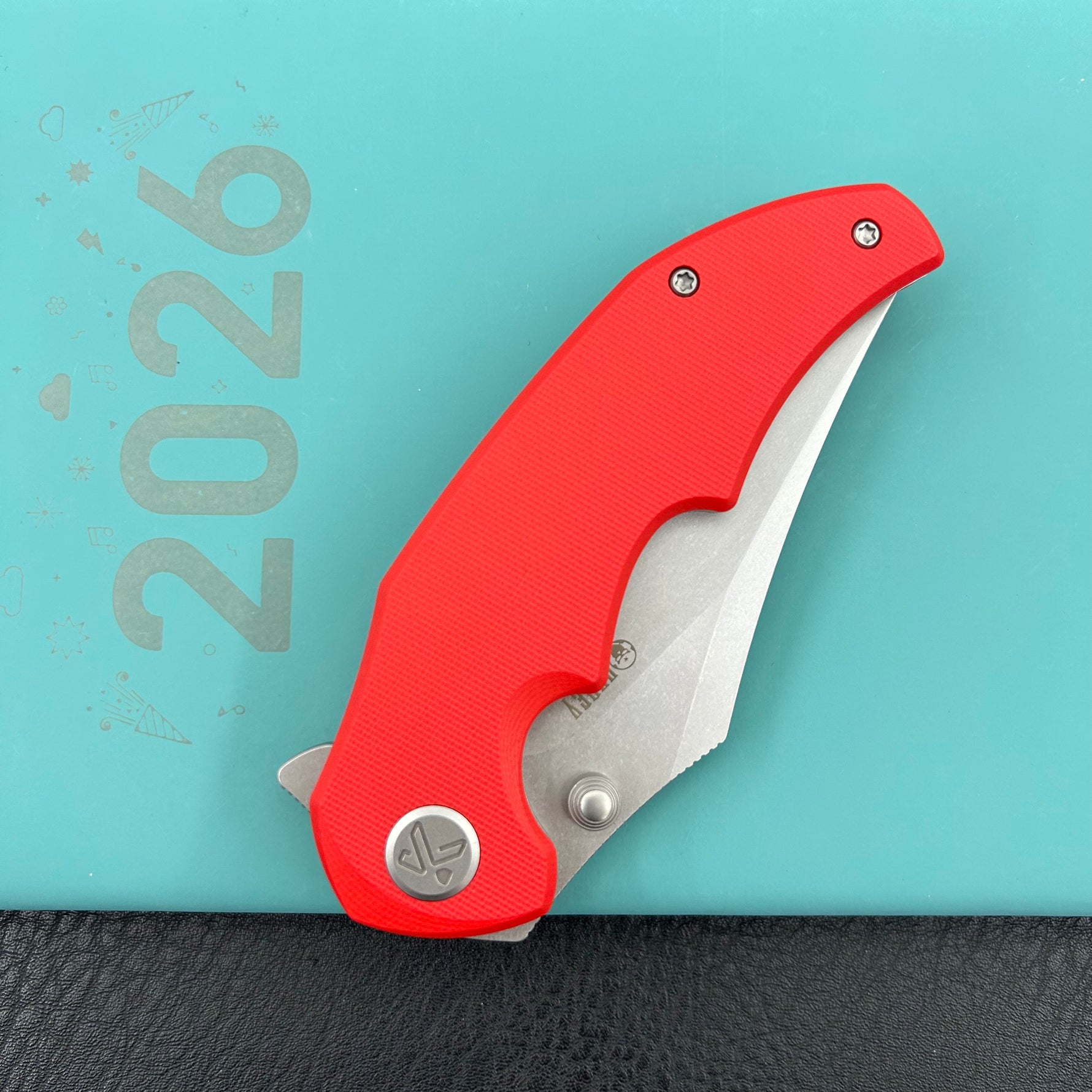 KUBEY knife KU181H Ceto Linerlock Red  Folding knife