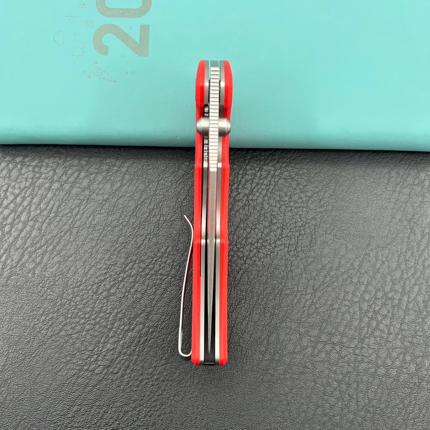 KUBEY knife KU181H Ceto Linerlock Red  Folding knife