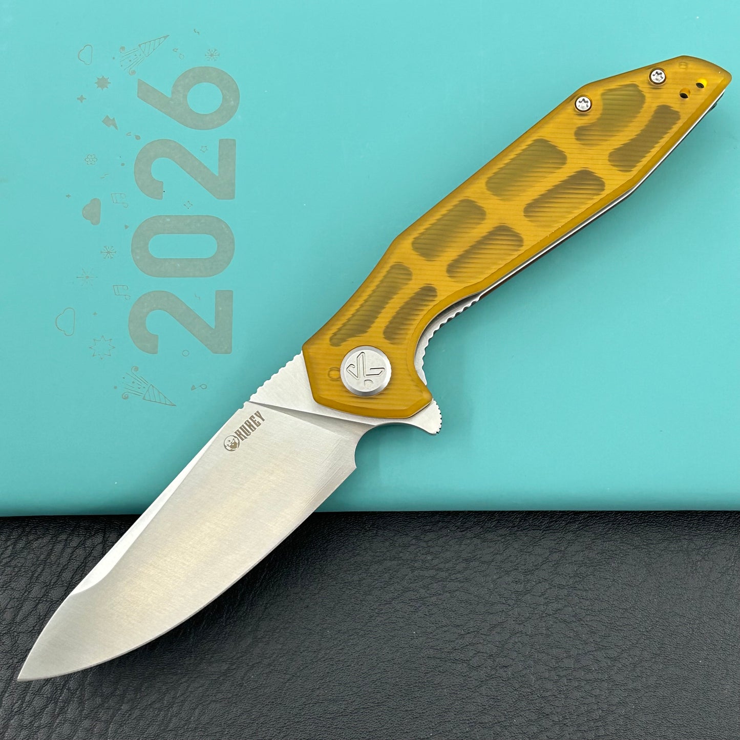 KUBEY knife KU117N Nova Linelock Ultem