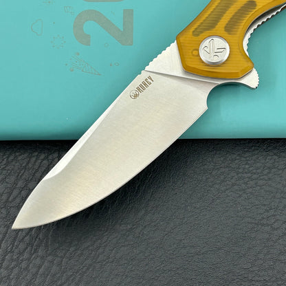 KUBEY knife KU117N Nova Linelock Ultem