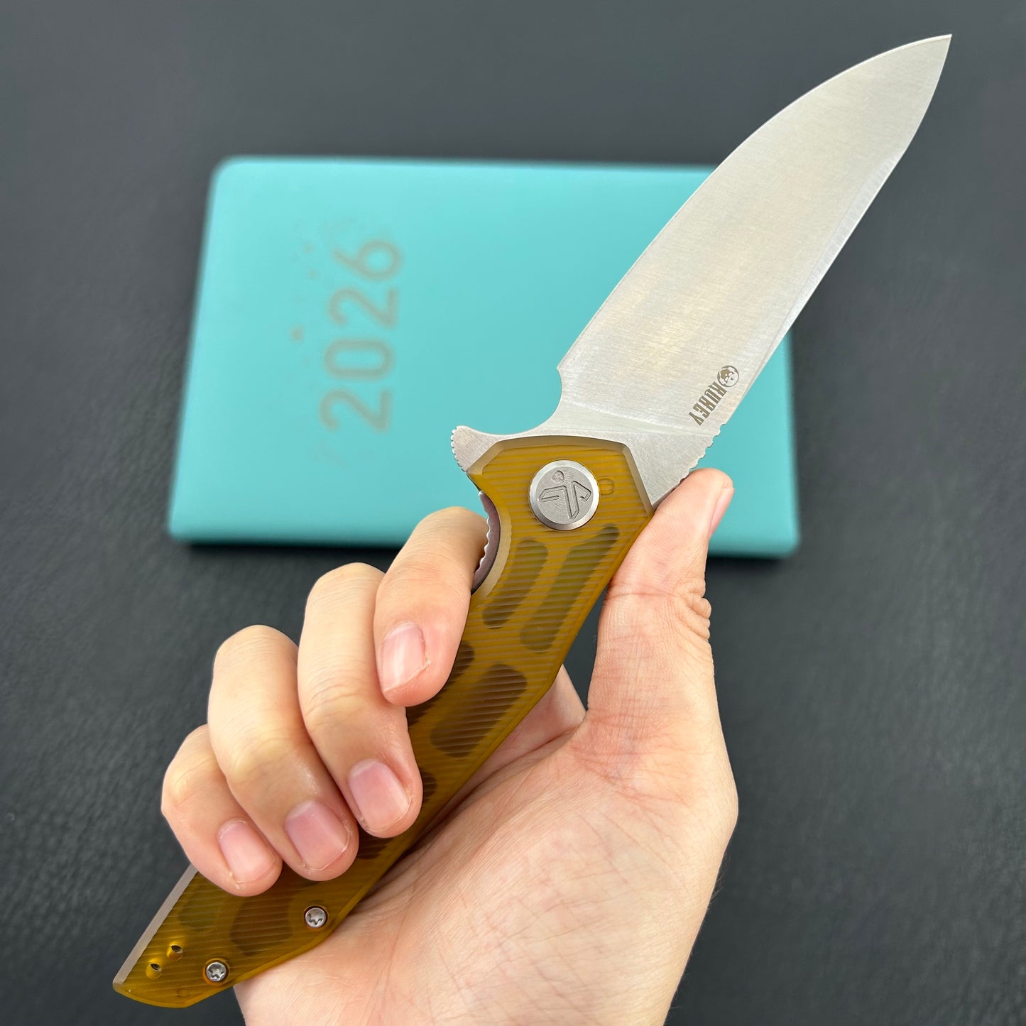 KUBEY knife KU117N Nova Linelock Ultem
