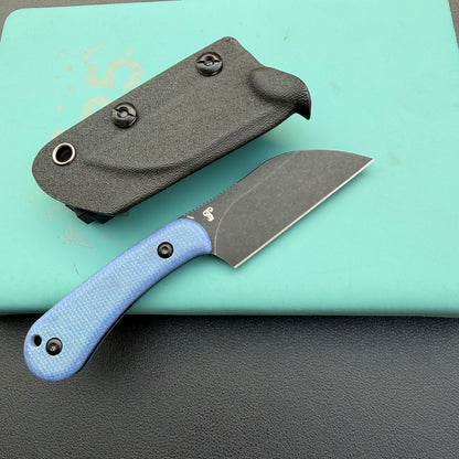 KUBEY KU412D Rockhopper Fixed Blade Black BM Fixed  Knife