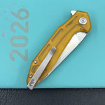 KUBEY knife KU117N Nova Linelock Ultem