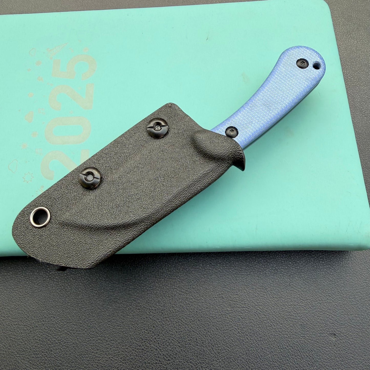 KUBEY KU412D Rockhopper Fixed Blade Black BM Fixed  Knife