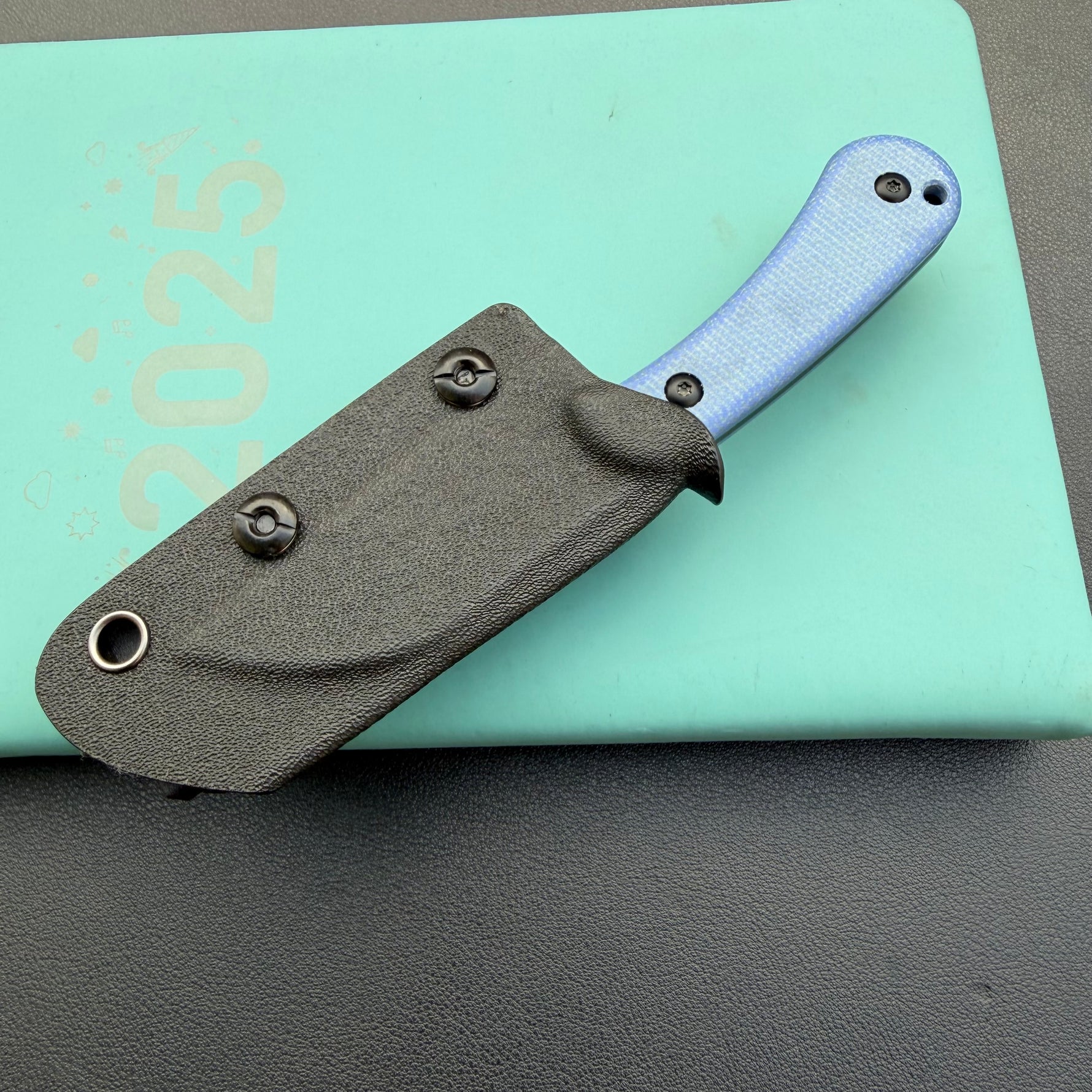 KUBEY knife KU412D Rockhopper Fixed Blade Black BM Fixed  Knife