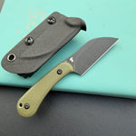KUBEY knife  KU412F Rockhopper Fixed Black GM Fixed  Knife