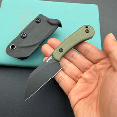 KU KNIVES KU412F Rockhopper Fixed Black GM Fixed  Knife