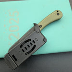 KUBEY knife  KU412F Rockhopper Fixed Black GM Fixed  Knife