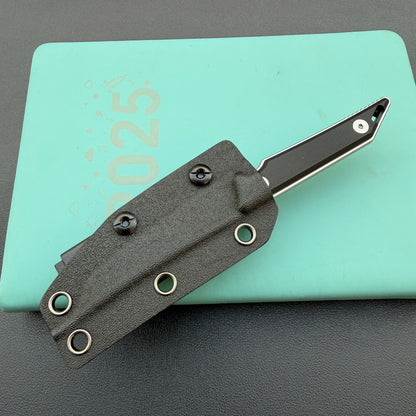KUBEY KU430A Goliath Fixed Blade Black Folding Knife