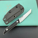 KUBEY knife KU430A Goliath Fixed Blade Black Folding Knife