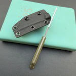 KUBEY knife KU430E Goliath Fixed Green  Fixed  Knife
