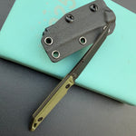 KUBEY knife KU430F Goliath Fixed Black Green  Fixed  Knife