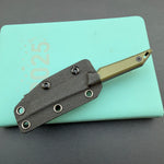 KUBEY knife KU430F Goliath Fixed Black Green  Fixed  Knife