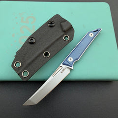 KU KNIVES KU430C Goliath Fixed Blade Denim  Fixed  Knife