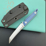 KUBEY knife KU430C Goliath Fixed Blade Denim  Fixed  Knife
