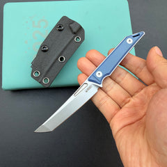 KU KNIVES KU430C Goliath Fixed Blade Denim  Fixed  Knife