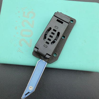 KUBEY KU430C Goliath Fixed Blade Denim  Fixed  Knife