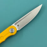 KUBEY knife KU2101J Mizo Linerlock Yellow Folding Knives