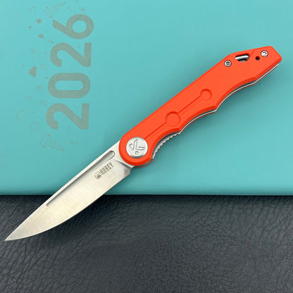 KUBEY knife KU2101H Mizo Linerlock Orange  Folding Knives