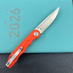 KUBEY knife KU2101H Mizo Linerlock Orange  Folding Knives