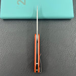 KUBEY knife KU2101H Mizo Linerlock Orange  Folding Knives