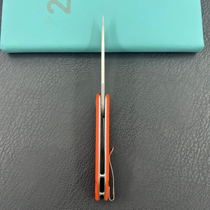KUBEY knife KU2101H Mizo Linerlock Orange  Folding Knives