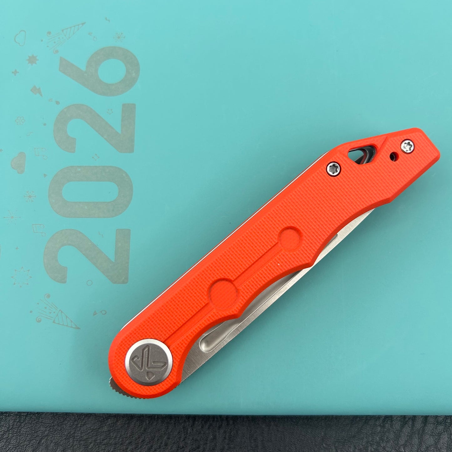 KUBEY knife KU2101H Mizo Linerlock Orange  Folding Knives