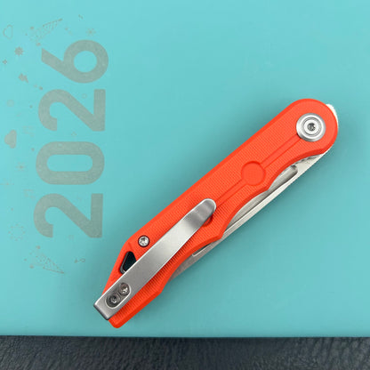 KUBEY knife KU2101H Mizo Linerlock Orange  Folding Knives
