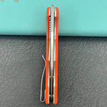 KUBEY knife KU2101H Mizo Linerlock Orange  Folding Knives