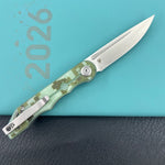 KUBEY knife KU2101I Mizo Linerlock Camouflage Folding Knives