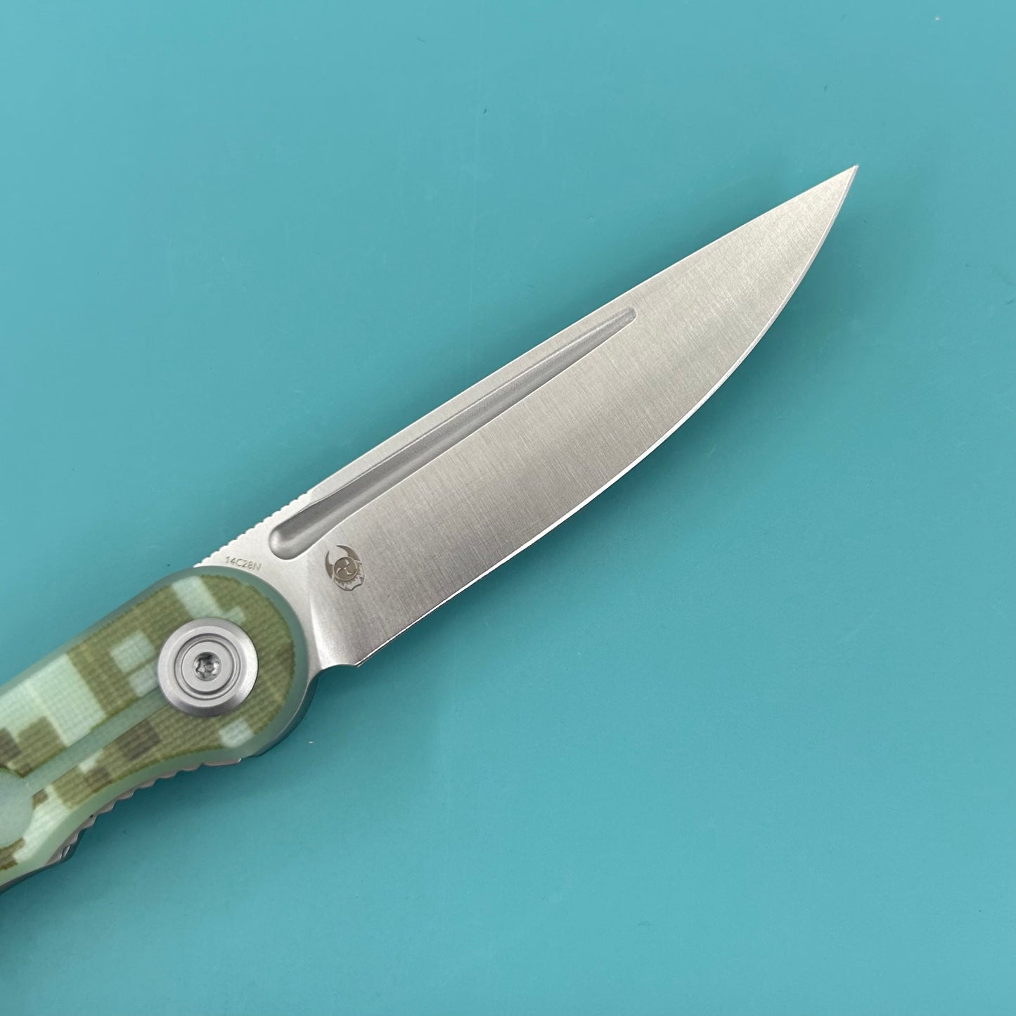KUBEY knife KU2101I Mizo Linerlock Camouflage Folding Knives