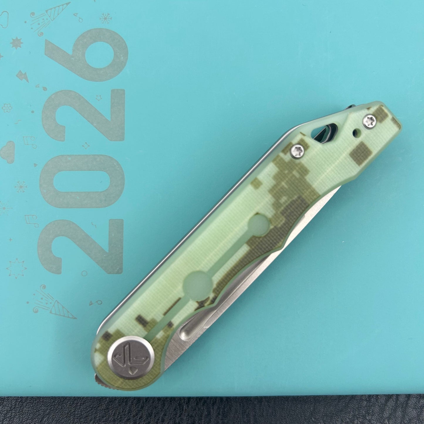 KUBEY knife KU2101I Mizo Linerlock Camouflage Folding Knives
